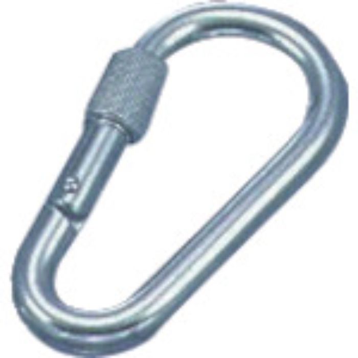 水本 ステンレス ナス型カラビナ 線径6mm長さ64mm(Tcode:8492074)