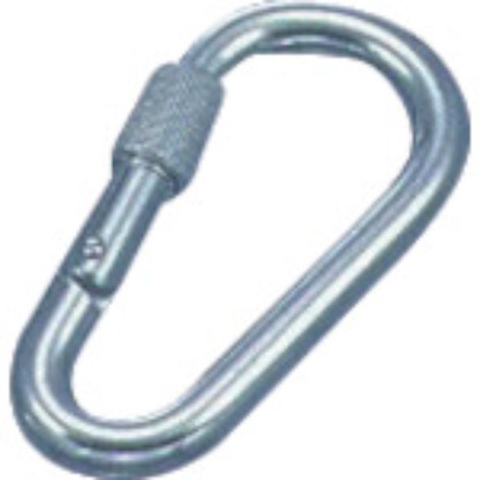 水本 ステンレス ナス型カラビナ 線径8mm長さ81mm(Tcode:8492076)