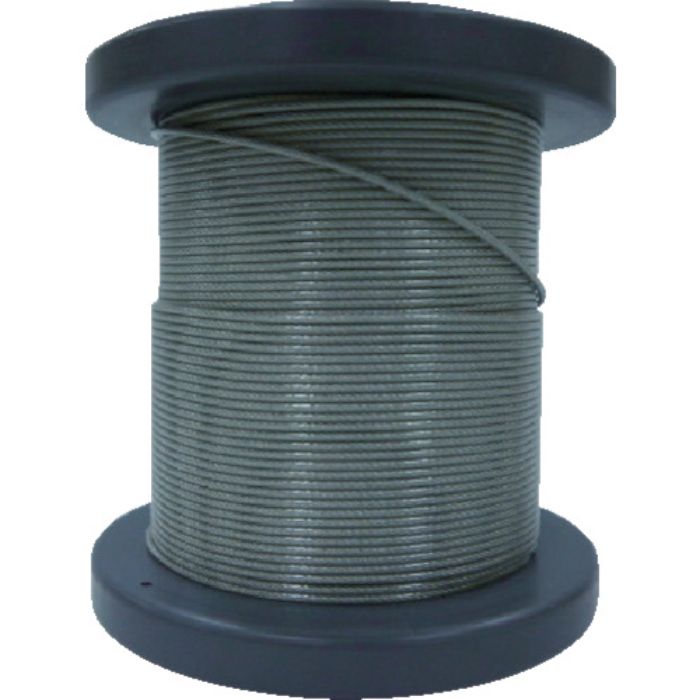 O.C.R SUSワイヤロープ1.20/1.50mm 7×7 50m巻コート付(クリアー)(Tcode:8185466)