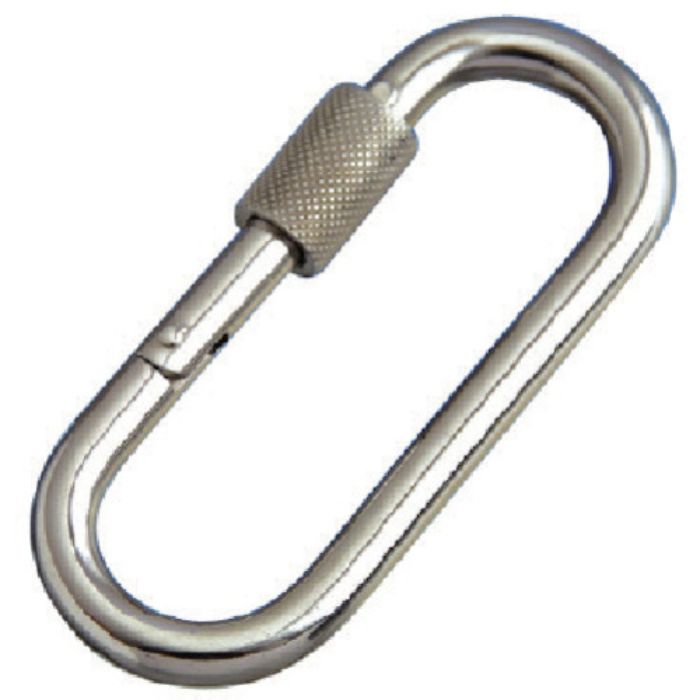 水本 ステンレス プチカラビナ(環付) 線径5mm長さ57mm(Tcode:8492124)