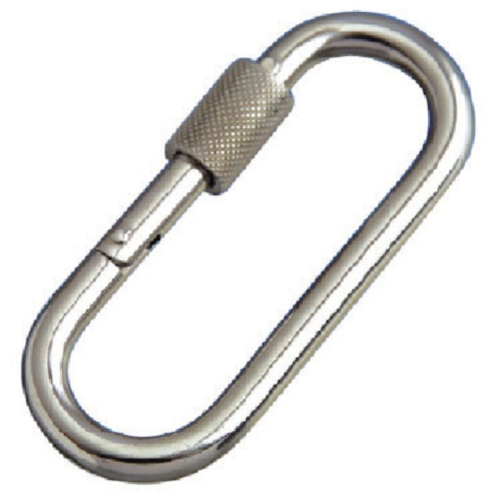 水本 ステンレス プチカラビナ(環付) 線径6mm長さ65mm(Tcode:8492135)