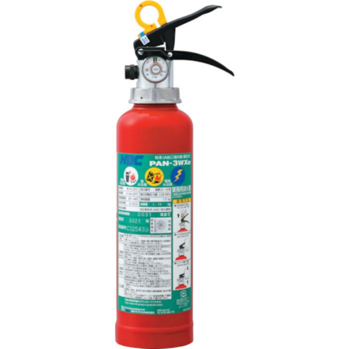 ドライケミカル ABC粉末消火器本体3型(Tcode:3943608)