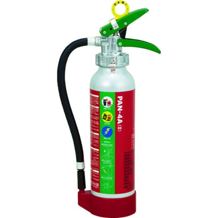 ドライケミカル ABC粉末消火器本体アルミ製4型 PAN-4A([[R3]])(Tcode:8594407)