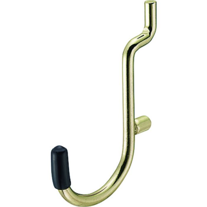 光 パンチングボードゴールドパーツ フックBキャップ黒 4P(Tcode:1950160)