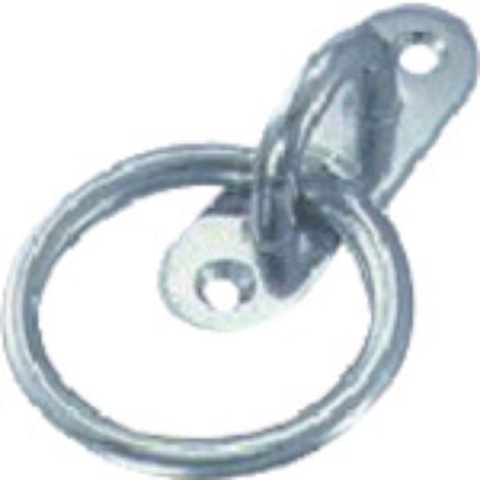 水本 アイボルト ステンレス パッドアイ丸カン 丸カン内径30mm 12mm×36mm(Tcode:8492165)