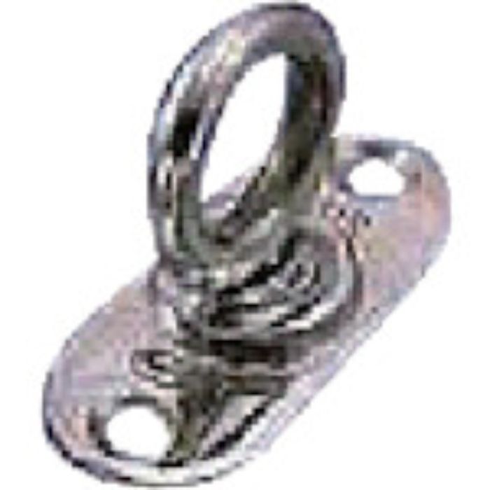 水本 アイプレート ステンレス 回転パッドアイ 内径18mm 25mm×55mm バレル研磨仕上げ(Tcode:8492171)