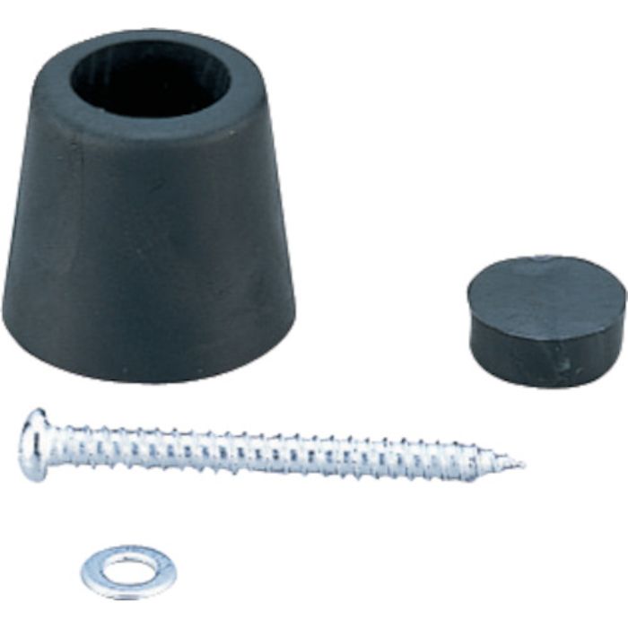 光 ゴムクッション戸当り黒4入20×23(Tcode:8201973)