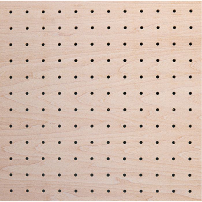 光 木調パンチングボードウッディ シナベニア無地 約600×450mm(Tcode:4484593)