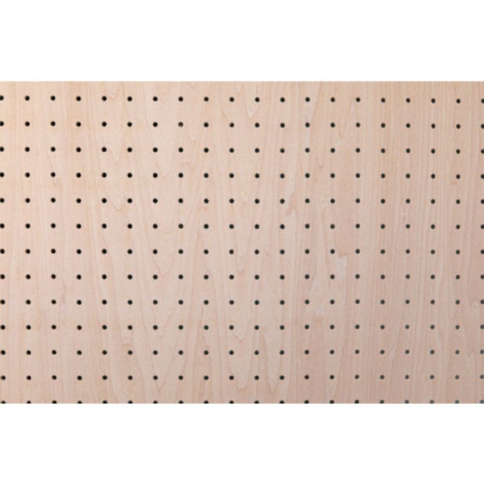 光 木調パンチングボードウッディ シナベニア無地 約910×600mm(Tcode:4484591)