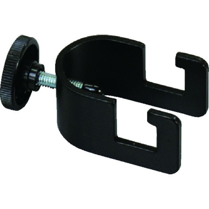 光 メッシュパネル用ポール取付金具 黒(Tcode:1132736)