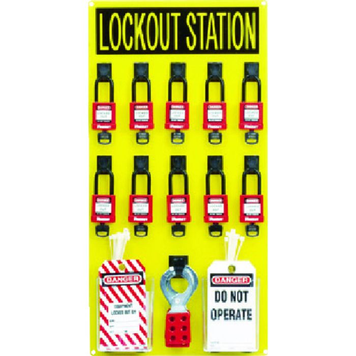 PANDUIT ロックアウトステーションキット 10人用(Tcode:4746988)