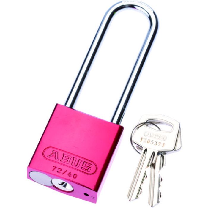 PANDUIT ロックアウト用ハイセキュリティパドロック ツル長タイプ 赤(Tcode:8257342)