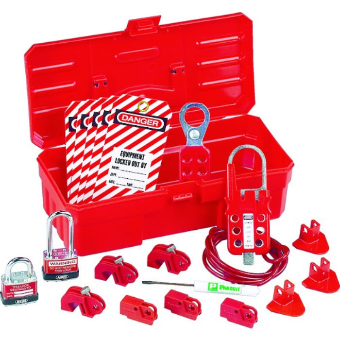 PANDUIT 電気工事用ロックアウトキット(Tcode:4037715)