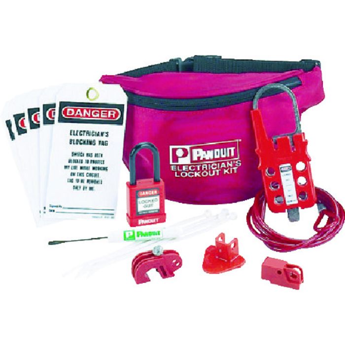 PANDUIT 電気技術者向けロックアウトキット(Tcode:4747038)