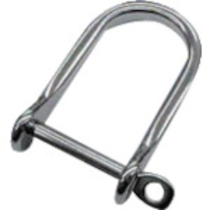 水本 ステンレス ビッグ半丸シャックル 長さ66.5mm内幅34.5mm(Tcode:8492427)