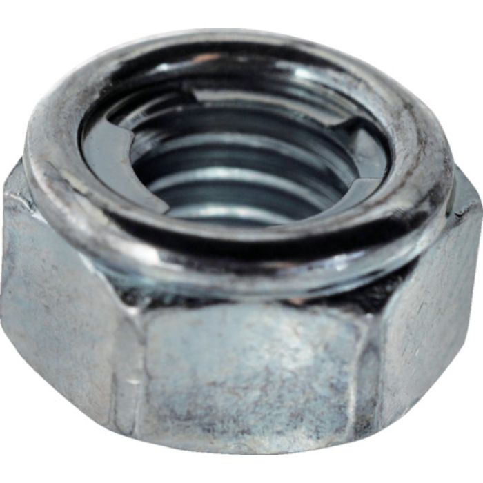 TRUSCO Uナット2種 三価白 M6 320個入 ヘキサゴンパック(Tcode:2630940)