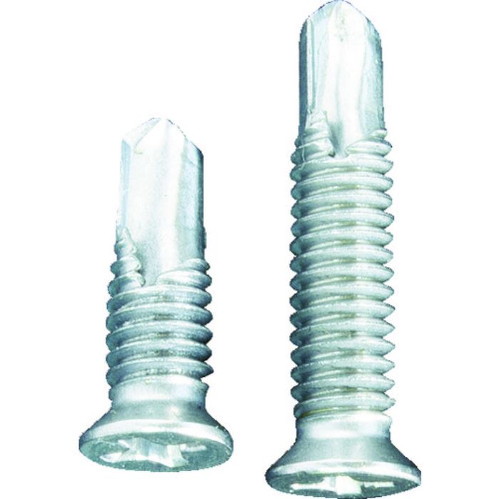 MIYAGAWA ドリルねじ皿小頭細目 ステン 4X10 33本入(Tcode:8561680)