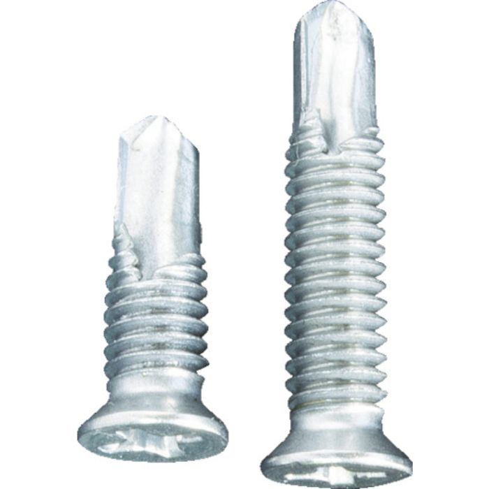 MIYAGAWA ドリルねじ皿小頭細目 ステン 4X19 23本入(Tcode:8561683)