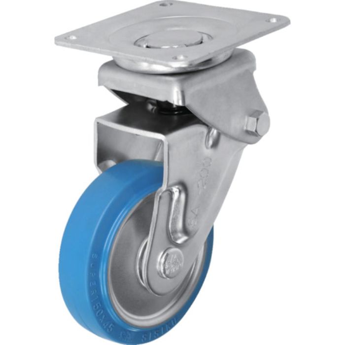 シシク 緩衝キャスター 自在 150径 スーパーソリッド車輪(Tcode:3535215)