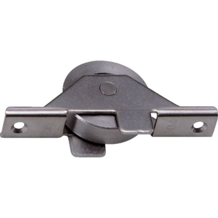 ヨコヅナ ベアリング入ステンレス戸車 42mm 袖(Tcode:8496598)