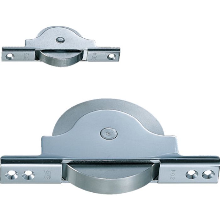 ヨコヅナ ベアリング入ステンレス戸車 50mm 平(Tcode:8496600)