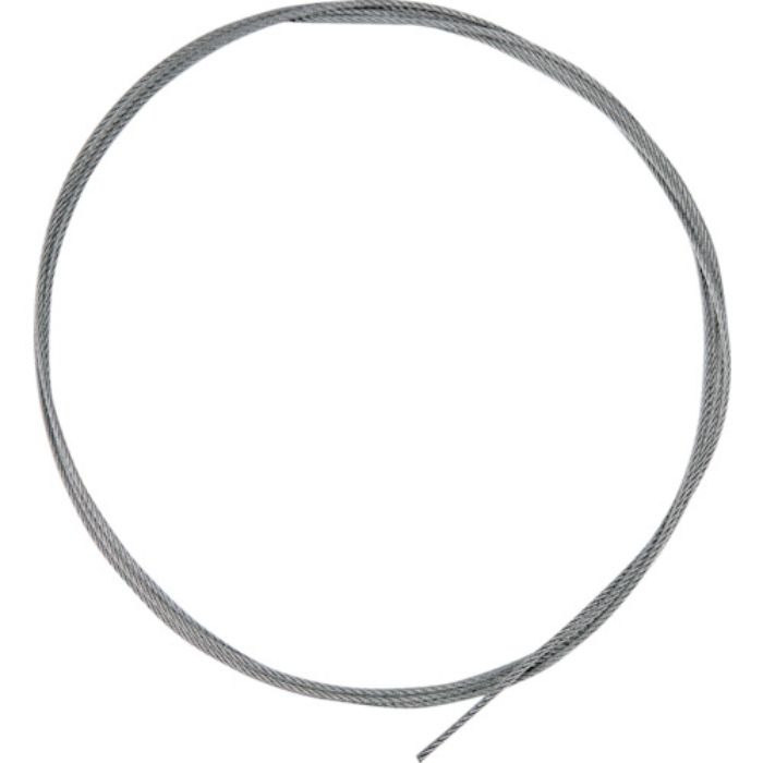 TRUSCO ステンレスワイヤカットロープ 1.0Φ×4000mm 両端加工なし(Tcode:3645300)