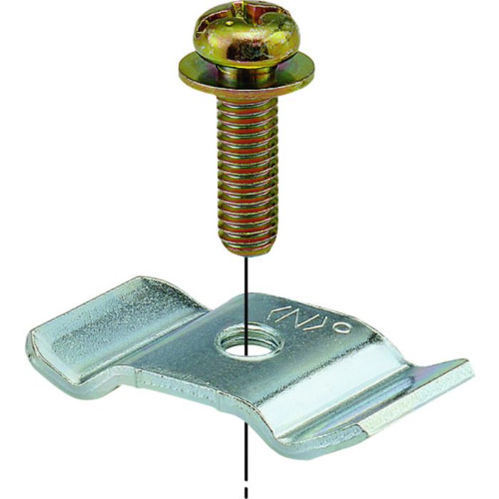 ネグロス電工 ナベ座付ねじ・ナットステン(20個入)(Tcode:2154213)