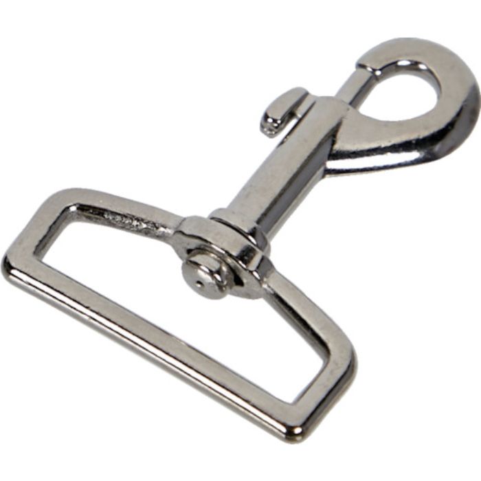 TRUSCO ニッケルメッキ スイベルベルトナスカン 53mm ベルト幅30mm(Tcode:5565407)