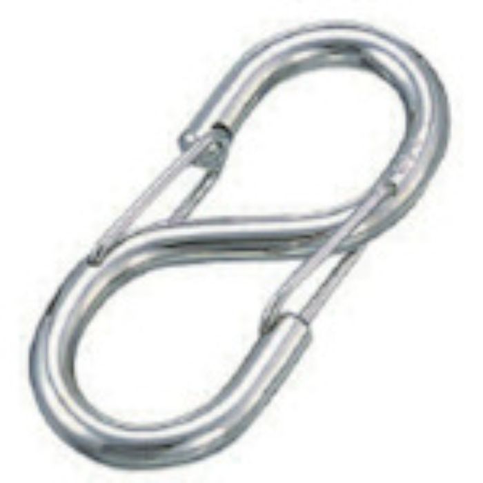 水本 ステンレス Sカンフック 線径3mm長さ37mm(Tcode:8492669)