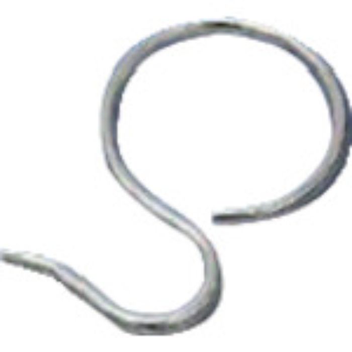 水本 Sフック ステンレス パイプSカン 全長61.8mm 使用荷重:0.03kN(Tcode:8492675)