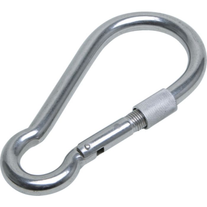 スガツネ工業 (110053158)SG-KA2452-14-180ステンレス鋼製環付カラビナ(Tcode:3677730)