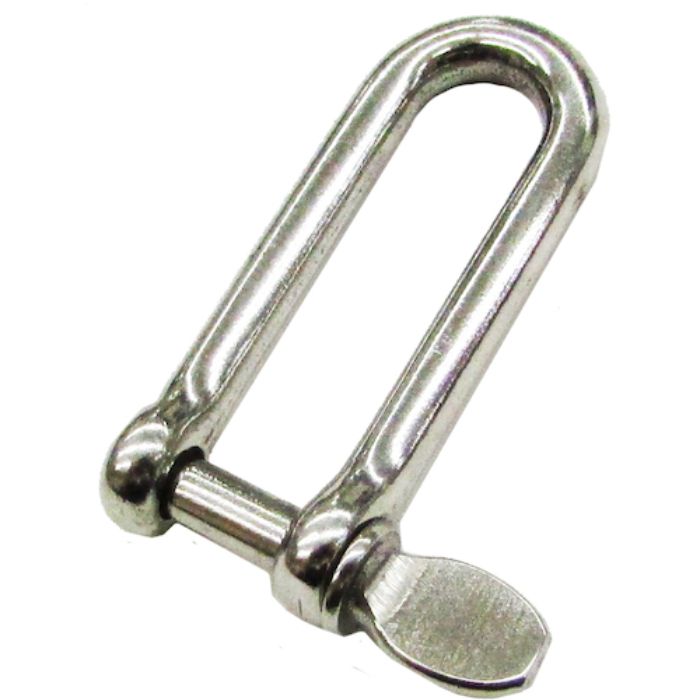 水本 ステンレス ロングネジシャックル 長さ32mm内幅8mm(Tcode:8492800)