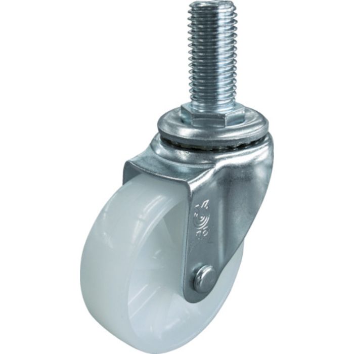 ユーエイ ねじ込み式 自在 キャスター ナイロン 車輪径100mm ストッパー付き Sタイプ ST-S型 ネジ寸法W3/4×40山数10(Tcode:4405200)