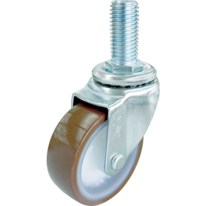 ユーエイ ねじ込み式 自在 キャスター ウレタン 車輪径75mm  Sタイプ ST型 ネジ寸法W3/4×40山数10(Tcode:4405439)