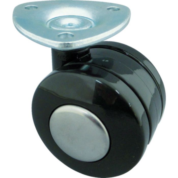 トーシン プレート式双輪キャスター 60径 自在(Tcode:4040953)