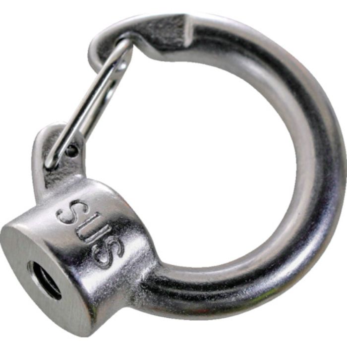 TRUSCO ステンレス フックアイナット ねじ径M5X0.8 (1個=1袋)(Tcode:2577438)