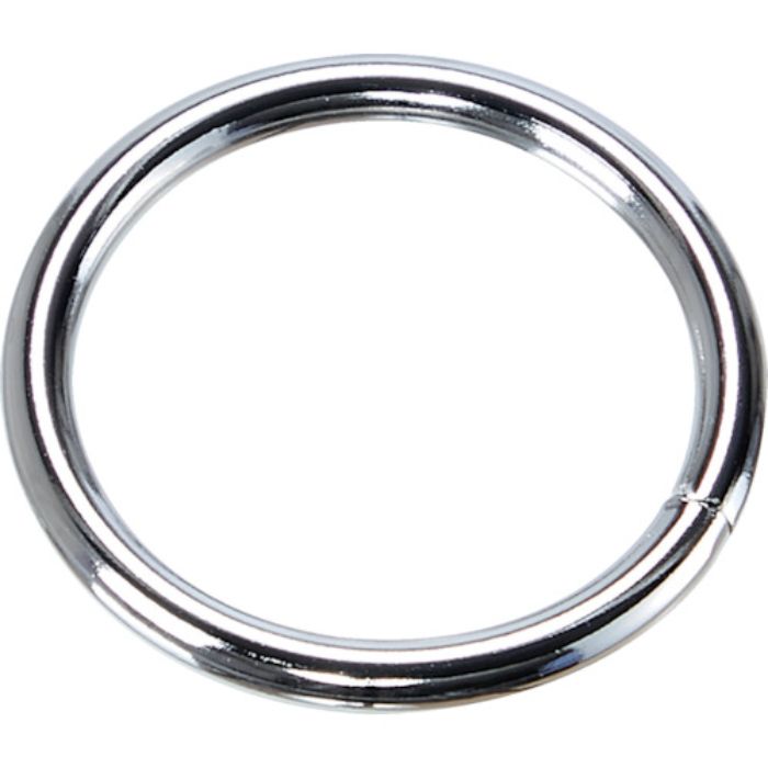 TRUSCO 丸リンク スチール製 線径5.0mm 内径40mm 10個入り(Tcode:2580839)