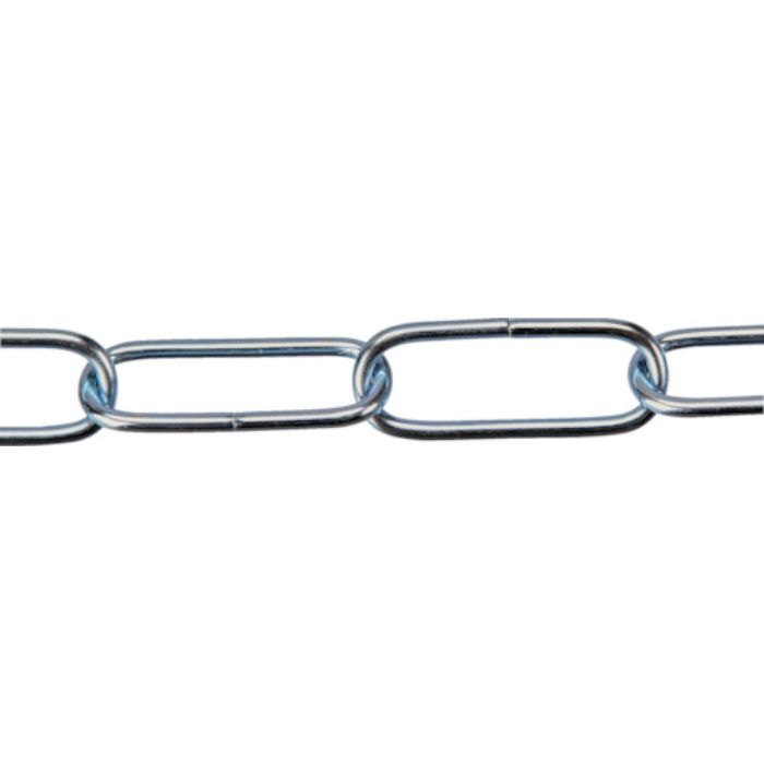 TRUSCO ユニクロチェーン 溶接無タイプ2.0パイ×2M(Tcode:3671118)