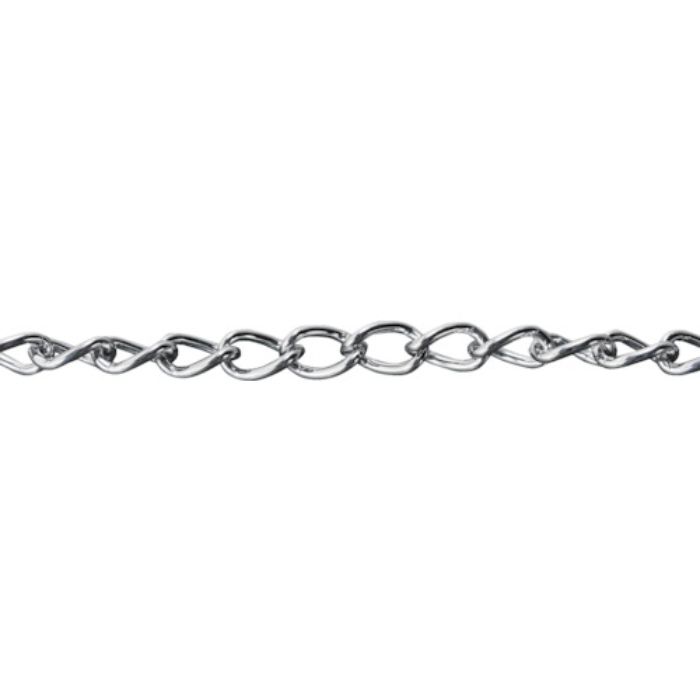 TRUSCO 鉄クロームマンテルチェーン 2.3mm×3m(Tcode:2576739)