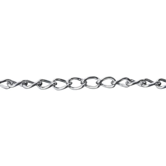 TRUSCO 鉄クロームマンテルチェーン 2.0mm×10m(Tcode:2576157)
