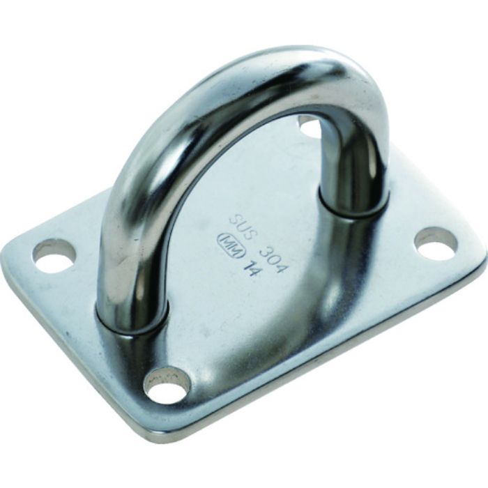 TRUSCO アイプレート ステンレス製 14mm 1個入(Tcode:2081050)