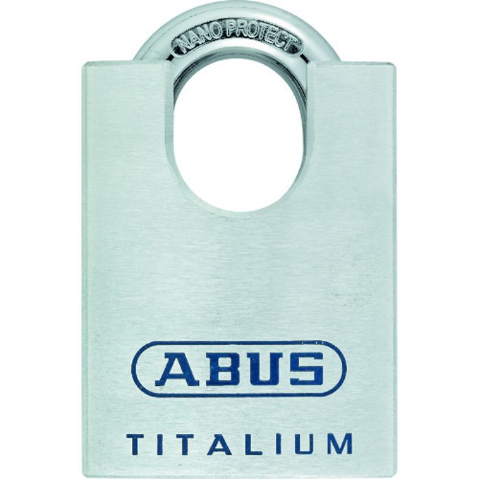 ABUS シャックルガード付シリンダー南京錠 TITALIUM 96CSTI/60(Tcode:2013512)
