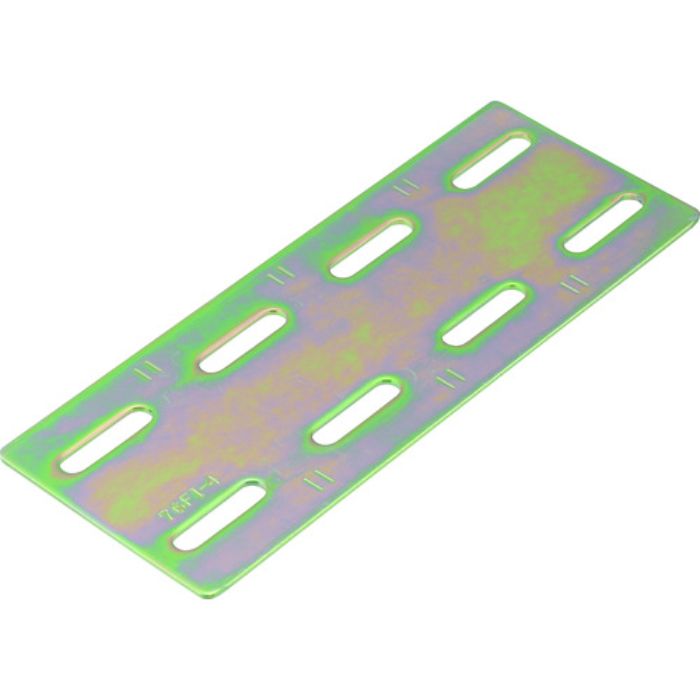 TRUSCO ジョイント金具76型フラット クロメート 76X295 穴数12(Tcode:1614378)