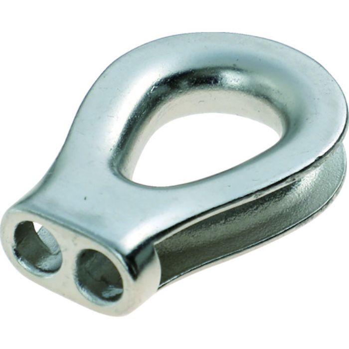 TRUSCO ロープシンブル 使用ロープ径6mm(Tcode:2082640)