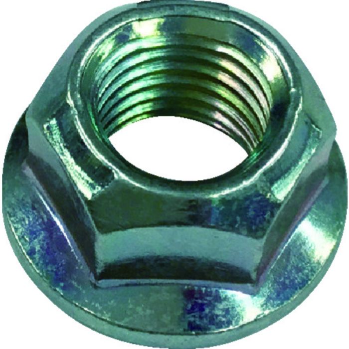 紀州ファスナー 三価クロメート スリーロックナットFL付小形M10-1.25φ1(250個入)(Tcode:8567566)