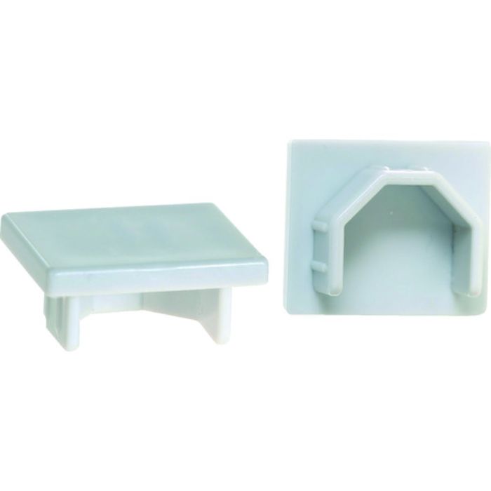 TRUSCO ピクチャーレール用 エンドキャップ 2個入 シルバー(Tcode:2065728)