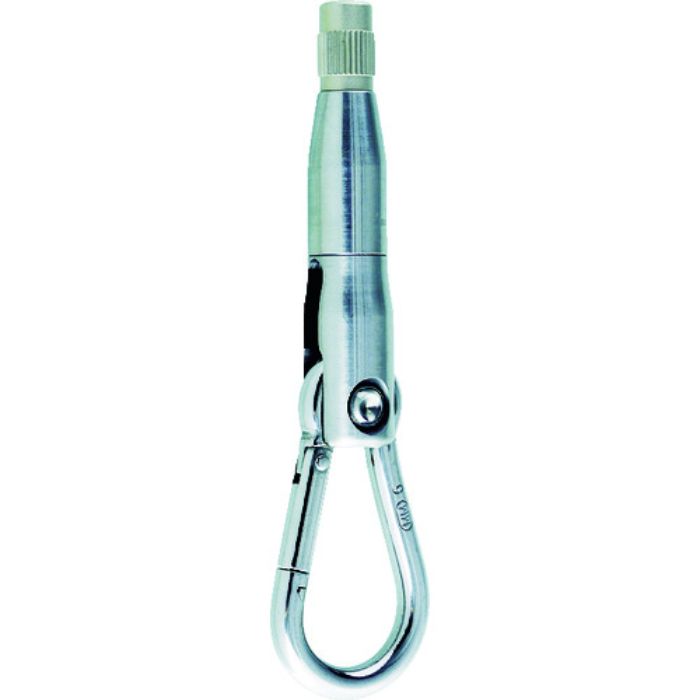 TRUSCO ワイヤーグリッパー スナップフック付き ストッパーキャップ型 SUS(Tcode:1158209)