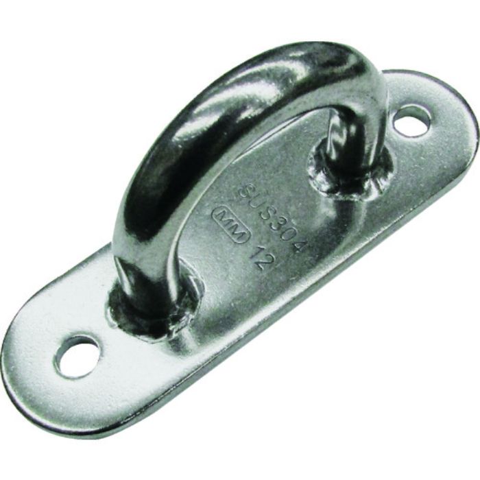 TRUSCO パッドアイ ステンレス製 35mm×120mm 1個入(Tcode:2081049)