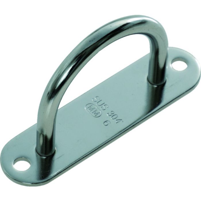 TRUSCO アイプレート パッドアイワイド ステンレス 6mm 1個入(Tcode:2081057)