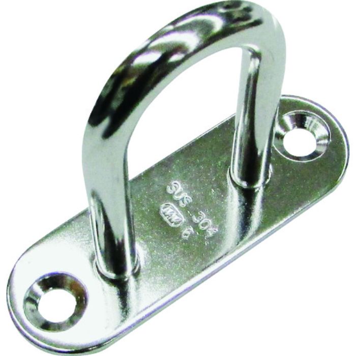 TRUSCO アイプレート パッドアイロング ステンレス 8mm 1個入(Tcode:2081055)